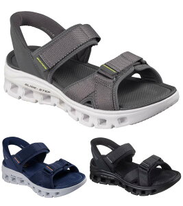 Skechers Slip-ins GLIDE-STEP PRO SANDAL-SALVOE 232980 �X�P�b�`���[�Y �X���b�v�C���Y�F�O���C�h�X�e�b�v �v�� �T���_��-�T���{�[ MENS �����Y 25cm�`29cm BKCC �u���b�N/�`���R�[�� NVLM �l�C�r�[/���C��