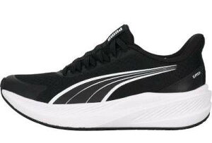 PUMA DASHER LITE EASE IN JR 313325�@01 �v�[�} �_�b�V���[ ���C�g �C�[�Y �C�� �W���j�A �S���Ђ� �X���b�|���^�C�v 22.0cm�`25.0cm�@01 puma black-puma white �u���b�N/�z���C�g