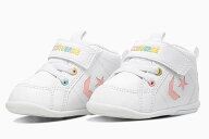 converse MINI INCHSTAR 7SF283 コンバース ミニ インチスター 11.5cm～15.0cm WT/PK/GR ホワイト/ピンク…