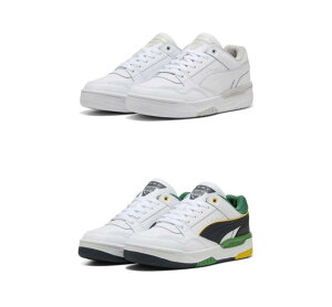 PUMA Rebound Retro v[} oEh g 400197 01 puma white-cool light gray 07 puma white-green-new navy