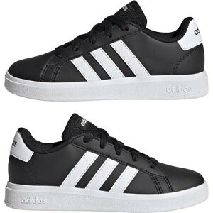 adidas GRANDCOURT2.0K GW6503 Core Black / Cloud White / Core Black@AfB_X OhR[g2.0K RAubN/NEhzCg/RAubN@V[Y KID qp V[YEC Xj[J[  ubN