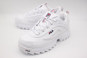 FILA Distorter Premium WSS23012 フィラ ディストーター プレミアム 125 WHITERED ホワイトレッド