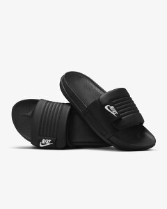 W NIKE OFFCOURT ADJUST SLIDE DV1033-002 �i�C�L �I�t�R�[�g �A�W���X�gBLACK/WHITE-BLACK �u���b�N/�u���b�N/�z���C�g