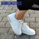 ビルケンシュトック BIRKENSTOCK Bend Low 2（ベンド ロー） ナローフィット 1017724（ナチュラルレザー／ホワイト） レディース レザー スニーカー コンフォート シューズ「靴」