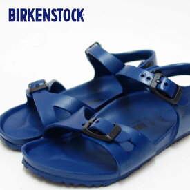 BIRKENSTOCK（ビルケンシュトック） RIO（リオ）キッズサンダル 126123（EVA／ネイビー ） ドイツ製快適サンダル 「靴」子供「靴」