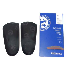 ビルケンシュトック BIRKENSTOCK インソール ブルーフットベッド スポーツ カラー：ブラック 1001180（幅広）コルク製フットベッド（ドイツ製）