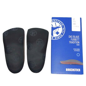 ビルケンシュトック BIRKENSTOCK インソール ブルーフットベッド トラディッション カラー：ブラック 1001188（幅広）コルク製フットベッド（ドイツ製）