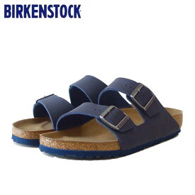 BIRKENSTOCK ビルケンシュトック ARIZONA Vegan（アリゾナ ヴィーガン）マイクロファイバー 1023116 デザートダストインディゴブルー（レギュラーフィット 幅広） ドイツ製 コンフォートサンダル 正規品 「靴」