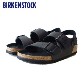 BIRKENSTOCK ビルケンシュトック MILANO（ミラノ） 1024997 Triples ブラック（メンズ レギュラーフィット 幅広） ドイツ製 コンフォートサンダル 正規品 「靴」