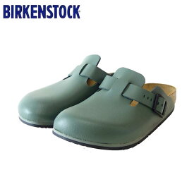 ビルケンシュトック BIRKENSTOCK プロフェッショナル Boston PRO（ボストン プロ）1026081 タイム（メンズ サンダル） レギュラーフィット 天然皮革 クロッグ サボ 医療 厨房 仕事履き 「靴 」