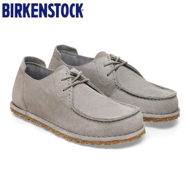ビルケンシュトック BIRKENSTOCK UTTI LACE（ウッティ レース） レディース（幅狭） 1027312（ベロアレザー／ホエールグレイ） スニーカー コンフォート フラットシューズ「靴」