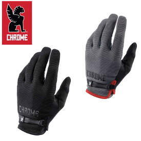 CHROME クローム CYCLING GLOVES 2.0 (サイクリング グローブ 2.0) AC229 カラー：ブラック / グレー 万能グローブ