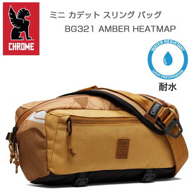 CHROME クローム MINI KADET SLING BAG （ミニカデットスリングバッグ） BG321 （カラー AMBER HEATMAP） 容量：5L 防水 メッセンジャーバック スリングバック ボディーバッグ ウェストバッグ