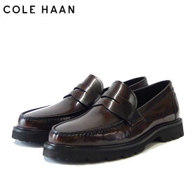 コールハーン COLE HAAN アメリカンクラシックス ペニーローファー （ディープバーガンディ / ブラック） C36537 （メンズ） 天然皮革 スリッポン ビジネスシューズ カジュアルシューズ 「靴」