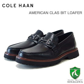 コールハーン COLE HAAN アメリカンクラシックス ビットローファー （ブラック / ブラック） C39133 （メンズ） 天然皮革 スリッポン ビジネスシューズ カジュアルシューズ 「靴」