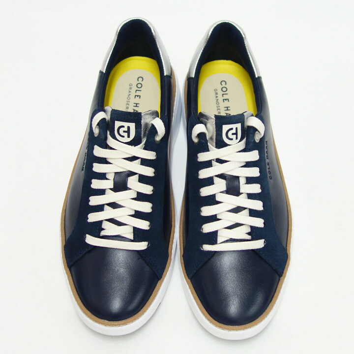 楽天市場 コールハーン Cole Haan グランドプロ クラウドフィールトップスピン スニーカー W ネイビー レディース 天然皮革 ローカット スニーカー ウォーキング 靴 靴のシナガワ 楽天市場 コールハーン Cole Haan グランドプロ クラウドフィールトップスピン スニーカー W ネイビー レディース 天然皮革 ローカット スニーカー ウォーキング 靴 靴のシナガワ