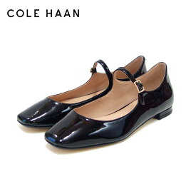 コールハーン COLE HAAN ブリッジ メリージェーン バレエ w25628 ブラック パテント （レディース） 天然皮革 ストラップシューズ 「靴」