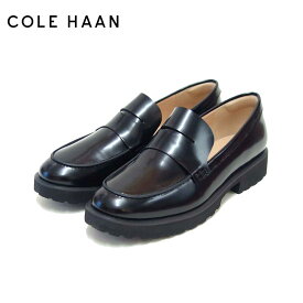 コールハーン COLE HAAN ジュネーブ ローファー w29785 ブラック ボックス カーフ （レディース） 天然皮革 ローファー 「靴」