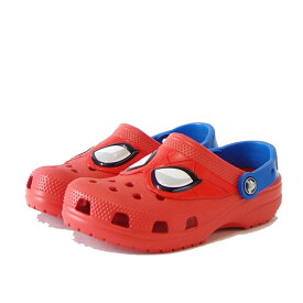 crocs クロックス FLIAM SPIDERMAN CLOG K アイアムスパイダーマン クロッグ （キッズ）2074608c1 レッド 子供靴「靴」
