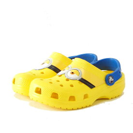 crocs クロックス Fun Lab I am Minions Clog K ファン ラブ アイアムミニオンズ クロッグ （キッズ）207461730 イエロー「靴」