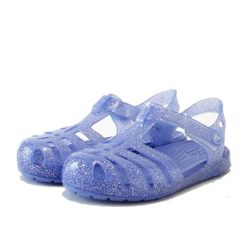 crocs クロックス Isabella Glitter sandal t イザベラ グリッター サンダル T （リトルキッズ）208444 5Q5 ムーンゼリー「靴」