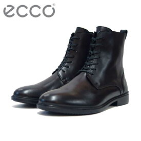 エコー ECCO DRESS CLASSIC 15 WOMEN'S LACE UP BOOTS 209823 01001 ブラック （レディース） 上質天然皮革 サイドジップブーツ アンクルブーツ レースアップ「靴」