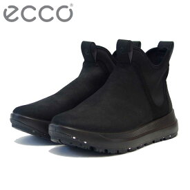 エコー ECCO SOLICE 420193 02001 ブラック （レディース）ゴアテックス 防水ブーツ 上質天然皮革 ストレッチ ショートブーツ スリップオン 「靴」