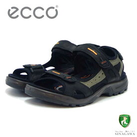 エコー ECCO OFFROAD Mens Sports Sandal ブラック 06956450034（メンズ）3点ストラップ スポーツサンダル アウトドア ウォーキング「靴」