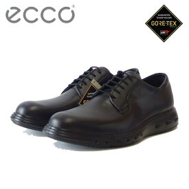 エコー ECCO HYBRID 720 DERBY SHOES 524704 01001 ブラック（メンズ）ゴアテックス 防水 プレミアムレザー ビジネスシューズ レースアップ 「靴」