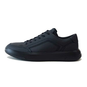 �G�R�[ ECCO MOVE M SNEAKER 55160401001 �u���b�N�i�����Y�j ���K�ȗ����S�n�̃��U�[�X�j�[�J�[ ���[�X�A�b�v �E�H�[�L���O�V���[�Y ���s�u�C�v