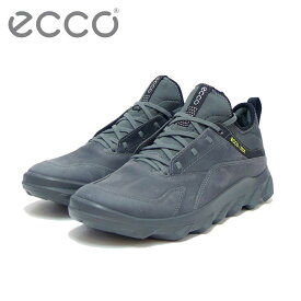 エコー ECCO MX M グレー 82018402244（メンズ）天然皮革 ウォーキング シューズ コンフォート レザースニーカー 「靴」