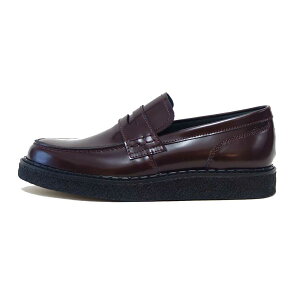 �t���b�h�y���[ FRED PERRY SB1345 George Cox Perry Penny Loafer Leather �J���[�FOXBLOOD �y�j�[���[�t�@�[ �X���b�|�� �N���[�v�\�[�� ���U�[�@�u�C�v