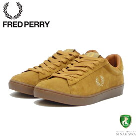 【スーパーSALE 20%OFF】 FRED PERRY フレッドペリー B4323831（メンズ）SPENCER SUEDE （スペンサー スエード） カラー：GINGER 天然皮革 ローカット スニーカー 「靴」