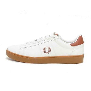 FRED PERRY �t���b�h�y���[ B 4334 760�i���j�Z�b�N�X�jSPENCER LEATHER �i�X�y���T�[ ���U�[�j �J���[�FLIGHT ECRU �V�R��v�̃��[�J�b�g�X�j�[�J�[ �u�C�v