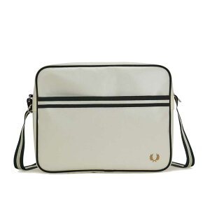 �t���b�h�y���[ �o�b�O FRED PERRY Classic Shoulder Bag L8257 (D57:BLACK / ECRU) (Y15:NAVY / ECRU) (V11:ECRU / NIGHT GREEN) �V�����_�[ �{�f�B�o�b�O