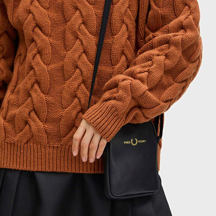 楽天市場】フレッドペリー バッグ FRED PERRY Tumbled Leather Side 
