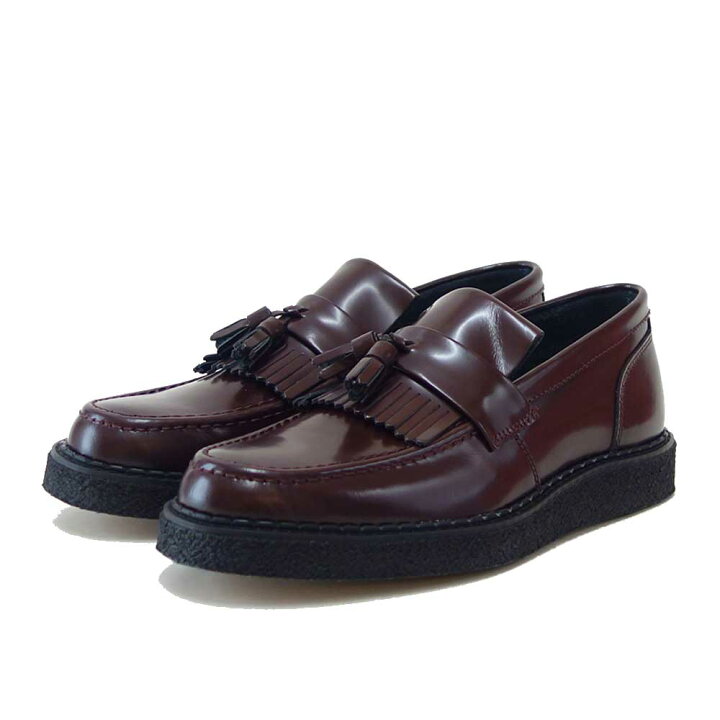 FRED PERRY GEORGE COX タッセルローファーブラウン24