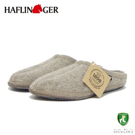 ハフリンガー HAFLINGER アラスカ 61100106 ウッドスモーク（ユニセックス） 足をやさしく包み込む快適ルームシューズ 正規輸入品「靴」