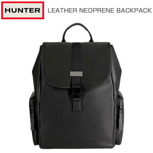 �n���^�[ HUNTER UBB5524LHR BLK ���U�[ �l�I�v���� �o�b�N�p�b�N �i�J���[�F�u���b�N�j�����b�N �o�b�N�p�b�N �f�C�p�b�N