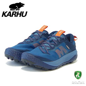 カルフ KARHU イコニ トレイル 100344 セットセイル／H.パンプキン（メンズ） IKONI TRAIL WR 山歩き 登山靴 アウトドア ランニングシューズ ウォーキング 軽量スニーカー「靴」