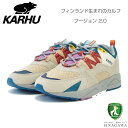【SALE】 カルフ KARHU 804158 FUSION 2.0（フュージョン） カラー：SILVER LINING / MINERAL RED （ユニセックス） レザースニーカー レディース ウォーキング 「靴」