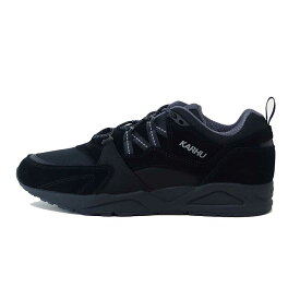 カルフ KARHU 804192 FUSION 2.0（フュージョン） カラー：ジェットブラック / ナインアイロン （ユニセックス） レザースニーカー メンズ ウォーキング 「靴」