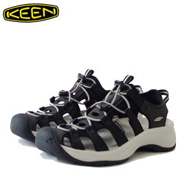 KEEN キーン アストリア ウエスト サンダル 1023594（レディース）カラー ：ブラック／グレー アウトドア スポーツサンダル ウォーターサンダル「靴」