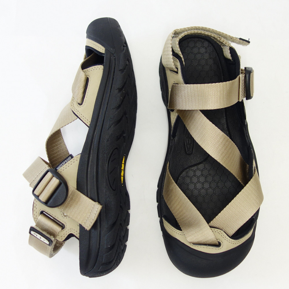【楽天市場】KEEN キーン ZERRAPORT 2 ゼラポート ツー 1024692（メンズ）カラー：サファリ／ブラック スポーツサンダル「靴」:  靴のシナガワ