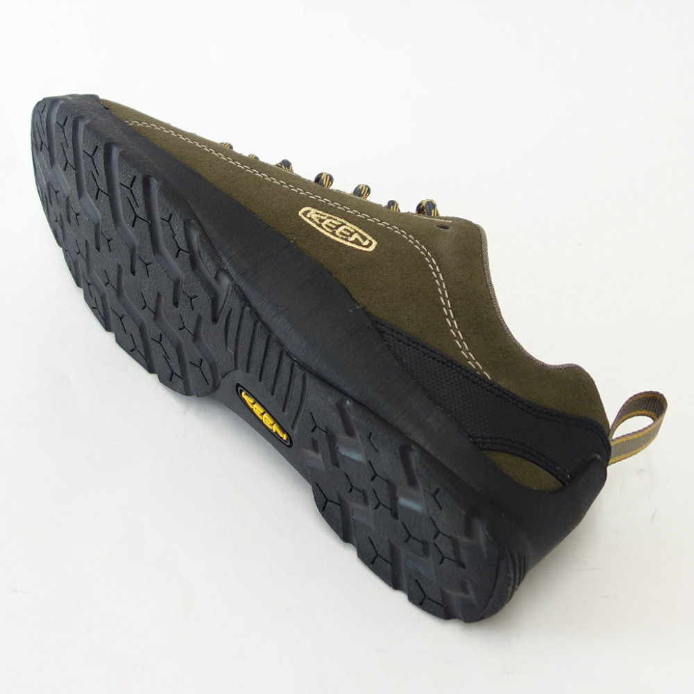 KEEN キーン JASPER ジャスパー 1026045（メンズ）カラー：CANTEEN / OCHRE アウトドアスニーカー ウォーキングシューズ  天然皮革　本革 スエード「靴」 | 靴のシナガワ