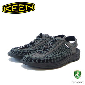 【スーパーSALE 20%OFF】 KEEN キーン UNEEK（ユニーク） 1026335（メンズ） カラー：Magnet / Black スニーカー サンダル アフタースポーツシューズ オフィスシューズ ガーデニングシューズ キャンプシューズ 「靴」