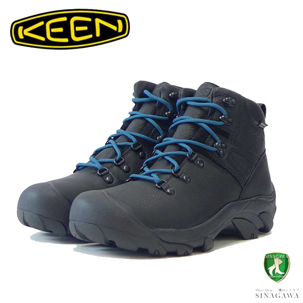 KEEN キーン Pyenees 1026585 ピレニーズ カラー：Black / Legion Blue ライトハイキングシューズ ウォーキング  トレッキング（メンズ）「靴」 | 靴のシナガワ