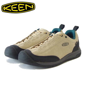 KEEN キーン ジャスパー2 JASPER II WP ジャスパー ツー ウォータープルーフ 1027176（メンズ）カラー：Safari/Sea Moss 防水 スニーカー ウォーキング「靴」