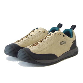 KEEN キーン ジャスパー2 JASPER II WP ジャスパー ツー ウォータープルーフ 1027176（メンズ）カラー：Safari/Sea Moss 防水 スニーカー ウォーキング「靴」