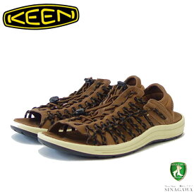 【スーパーSALE 20%OFF】 KEEN キーン UNEEK 2 OT（ユニークツーオーティー） 1027289（メンズ） カラー： Bison / Black スニーカー サンダル アフタースポーツシューズ オフィスシューズ ガーデニングシューズ キャンプシューズ 「靴」